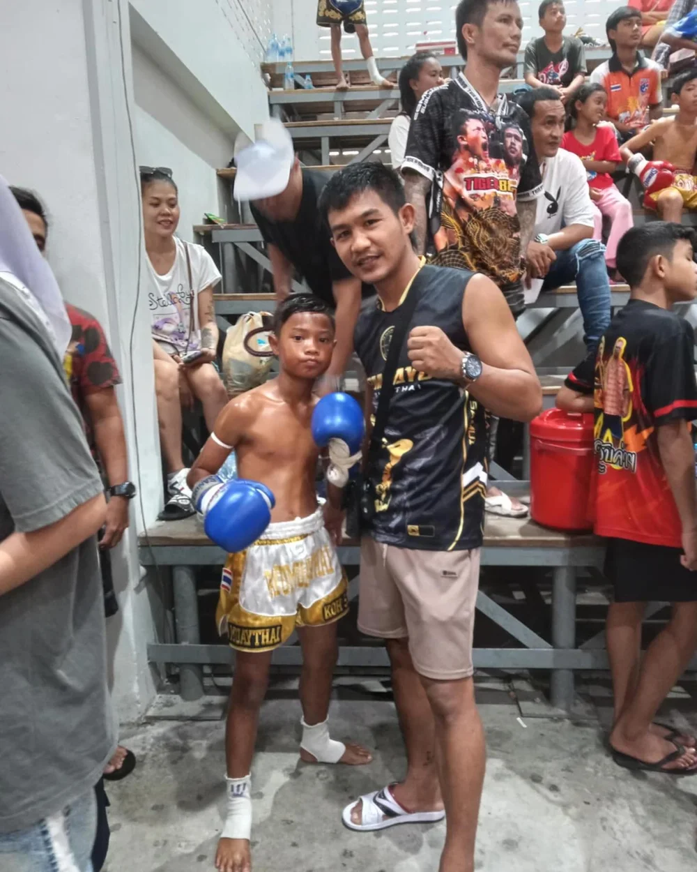 Fight camp training at PM Payu Muay Thai in Koh Samui