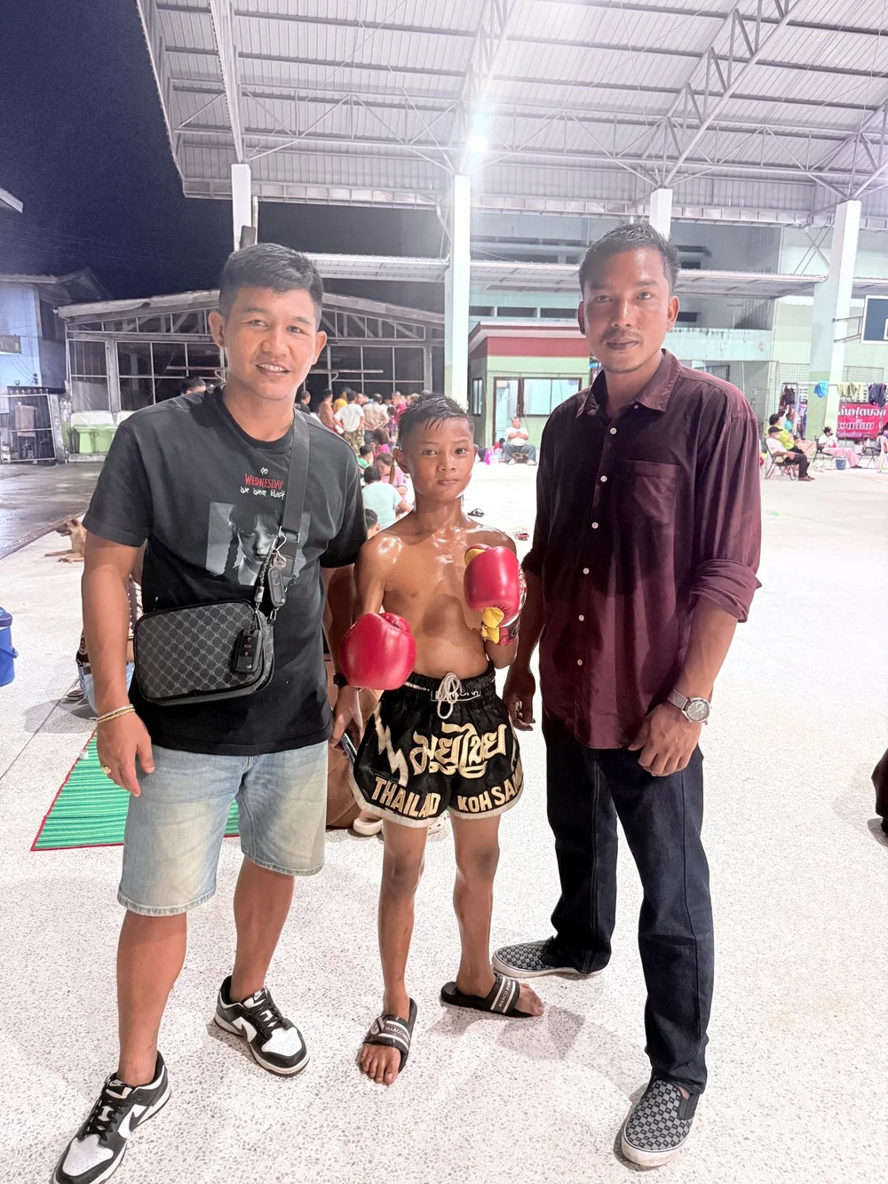 Fight camp training at PM Payu Muay Thai in Koh Samui