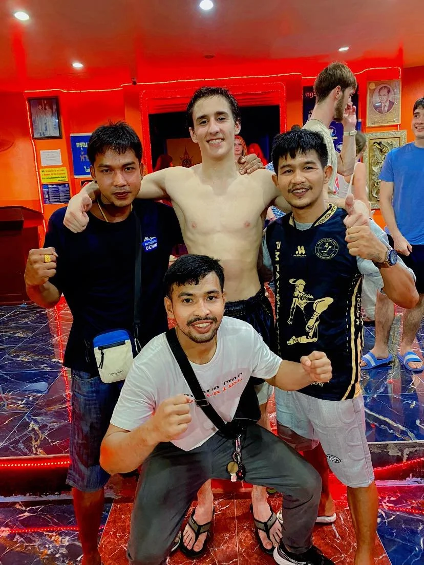 Fight camp training at PM Payu Muay Thai in Koh Samui